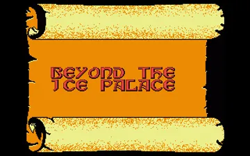 Beyond the Ice Palace screen shot title